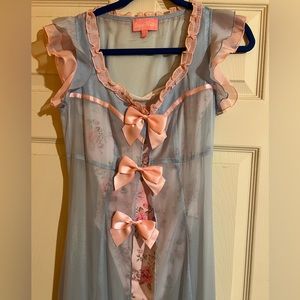 Sugar thrillz destiny’s calling maxi dress small